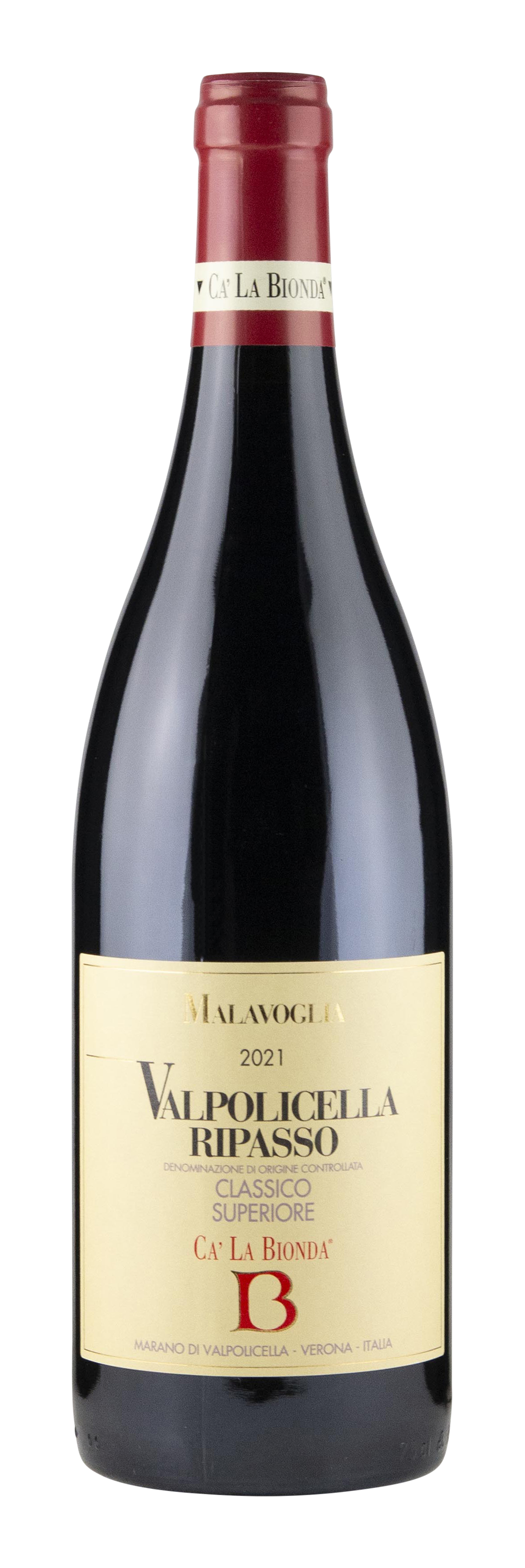 Ca' La Bionda Malavoglia Valpolicella Classico Superiore Ripasso 2021